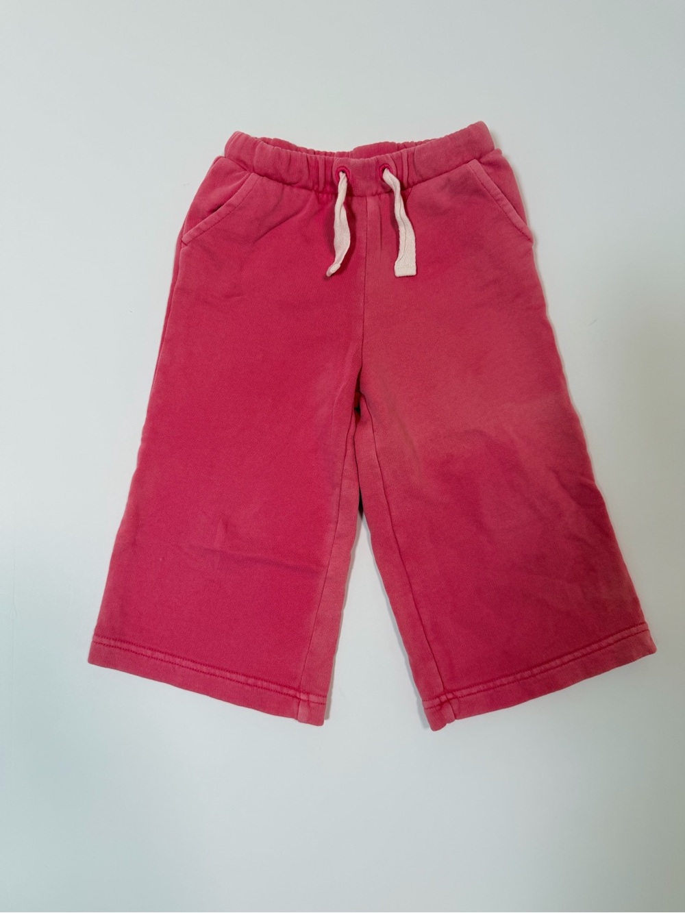 Vineyard Vines Girls' Pink Pull-On Wide-Leg Sweatpants